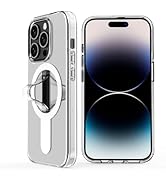 AUROX for iPhone 14 Pro Case with Invisible Stand [Compatible with MagSafe] Military-Grade Protec...