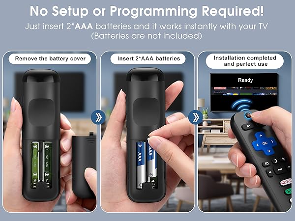 for roku remote, for roku remote replacement, for tcl roku tv remote, for roku tv remote