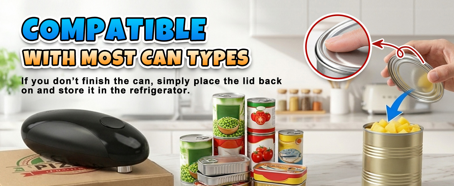 compatible with most can types