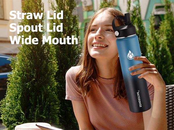Stainless Steel Sports Water Bottle