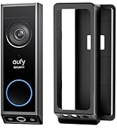 No-Drill Adhesive Doorbell Mount for Eufy Doorbell E340 Only, Door Mounting Holder Bracket for Eu...