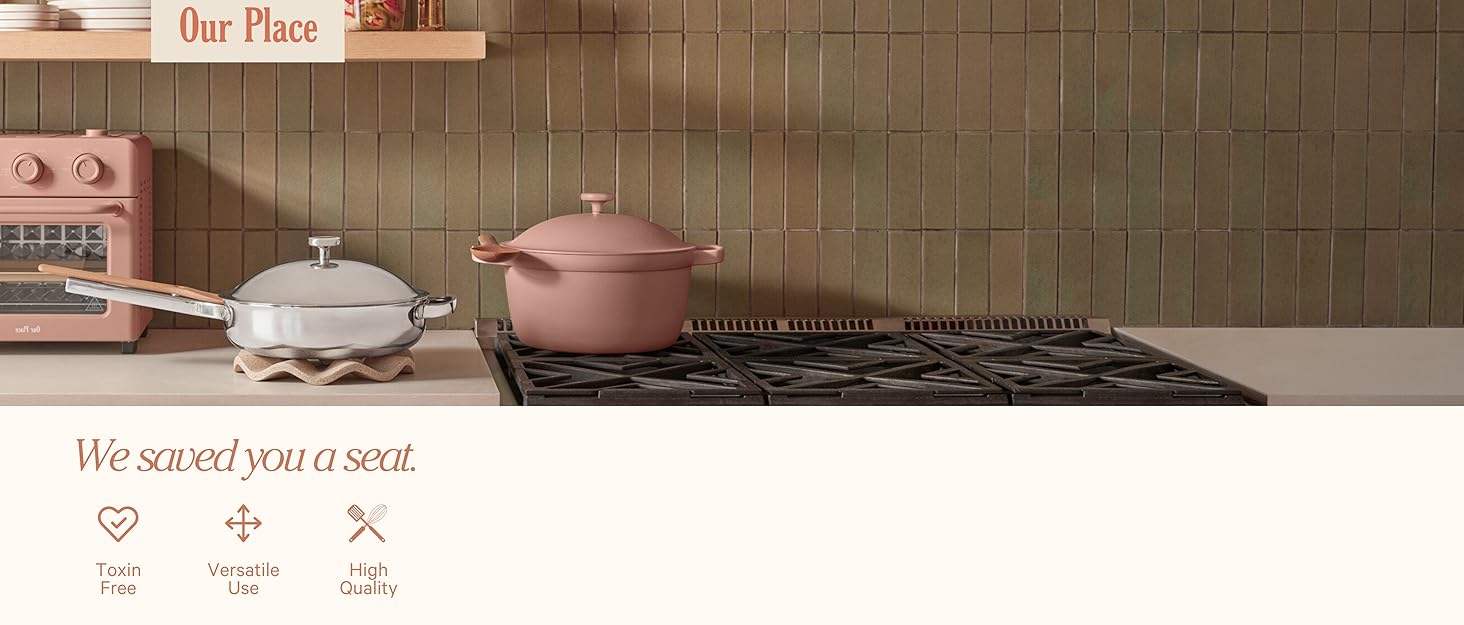 nonstick non-toxic cookware ceramic PFAS free pots and pans set oven safe non-stick fry pan durable