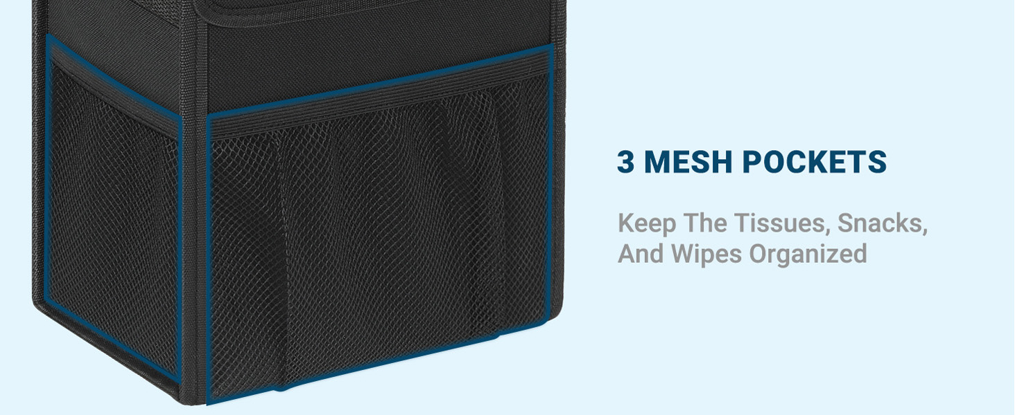 trash can for car
