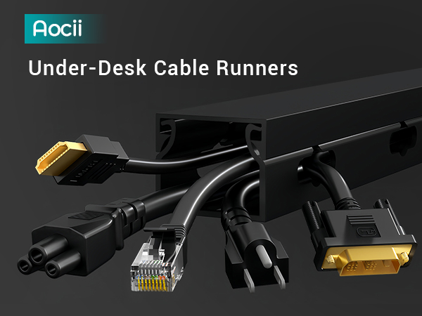 Cable Management Under Desk Raceway
