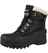riemot Women's Men's Winter Snow Boots Waterproof Outdoor Boots Anti-slip Comfortable Boots Warm ...