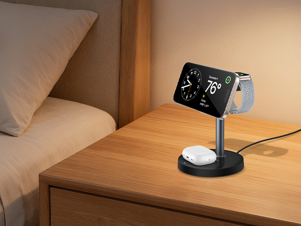 wireless charging station iphone