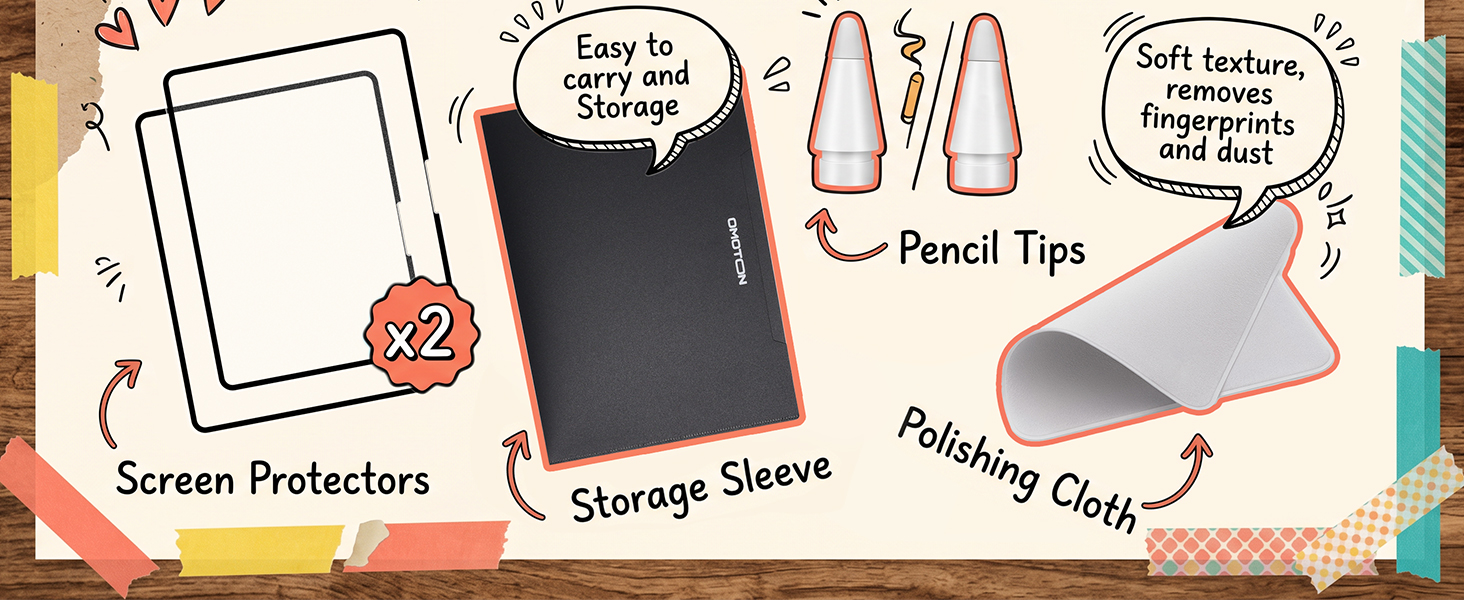 ipad a16 screen protector paper feel