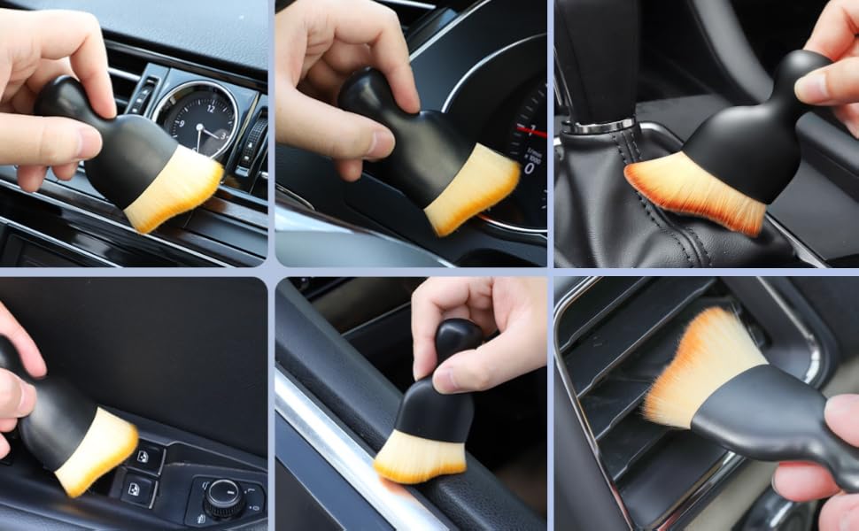 10pcs Auto Car Detailing Brush Set