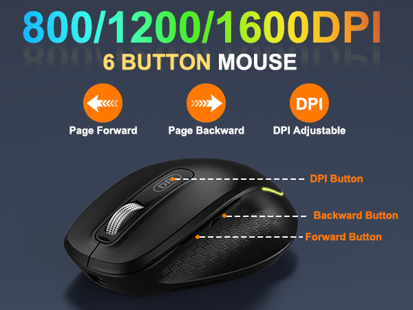 Wireless Keyboard and Mouse Combo -10 Colored Backlits, Phone Holder | Rechargeable