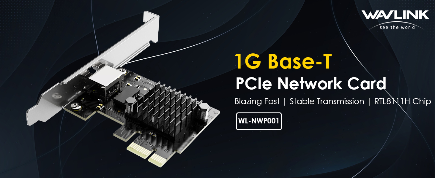 WAVLINK 1 Gigabit Ethernet PCI Express PCI-E Network Card