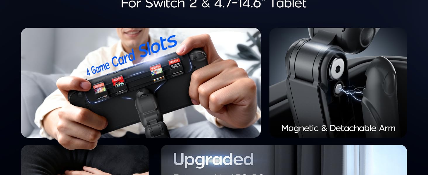 Gaming Pillow Stand for Nintendo Switch 2 &amp;amp;amp; Kindle &amp;amp;amp; Tablet