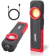 600LM Detailing Light Rechargeable, CRI 95+ Paint Correction Inspection Light with Magnetic Base ...