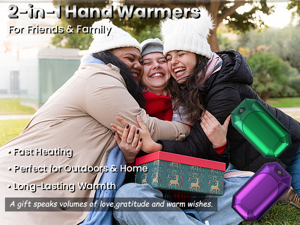 2-in-1 hand warmers to share