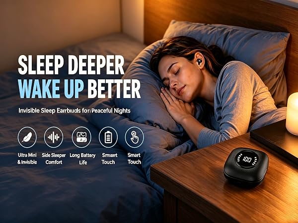 Sleep Earbuds faor Side Sleeper