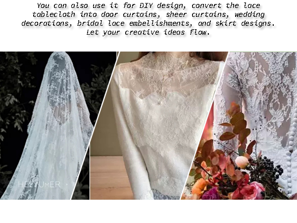 White Lace tablecloth