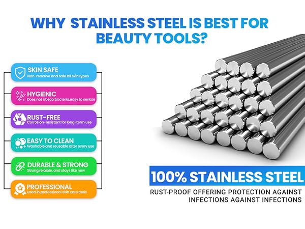 stainless steel pimple