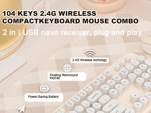 Wireless Keyboard and Mouse