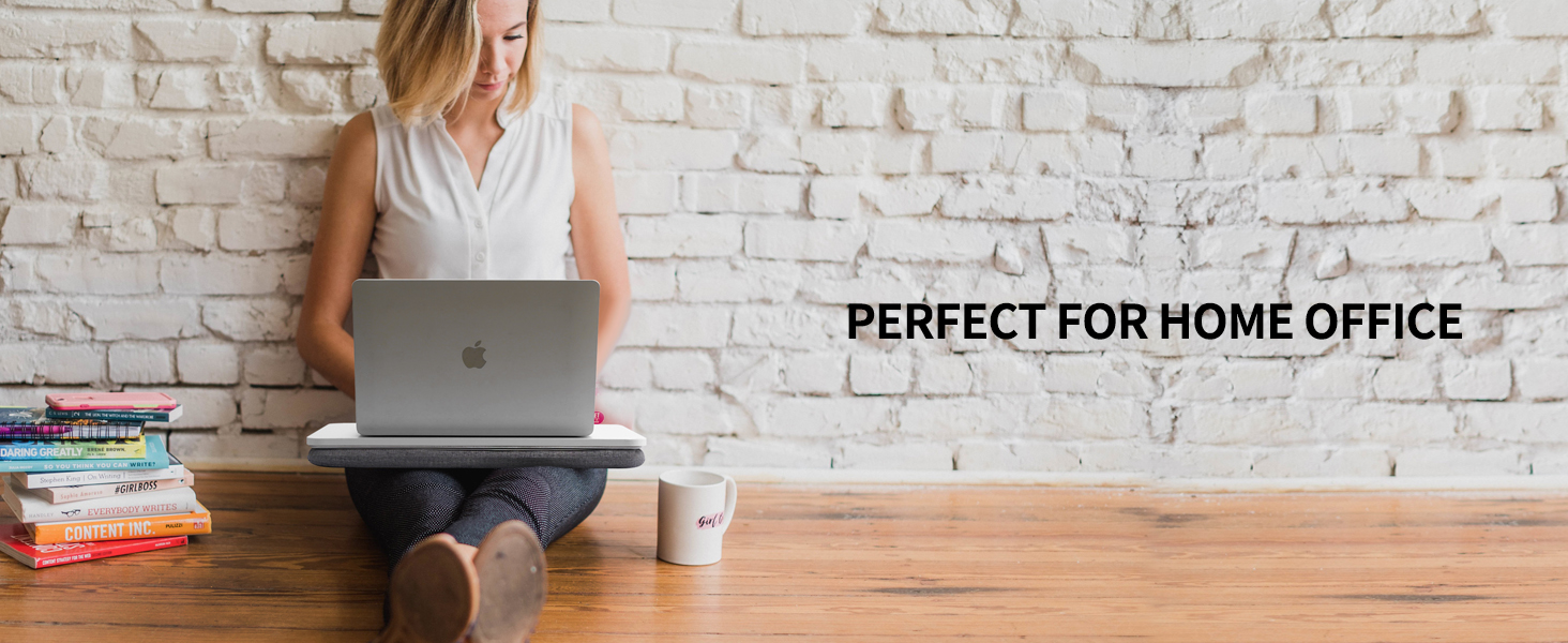 ZEAPTAC Portable Lap Laptop Desk with Pillow Cushion