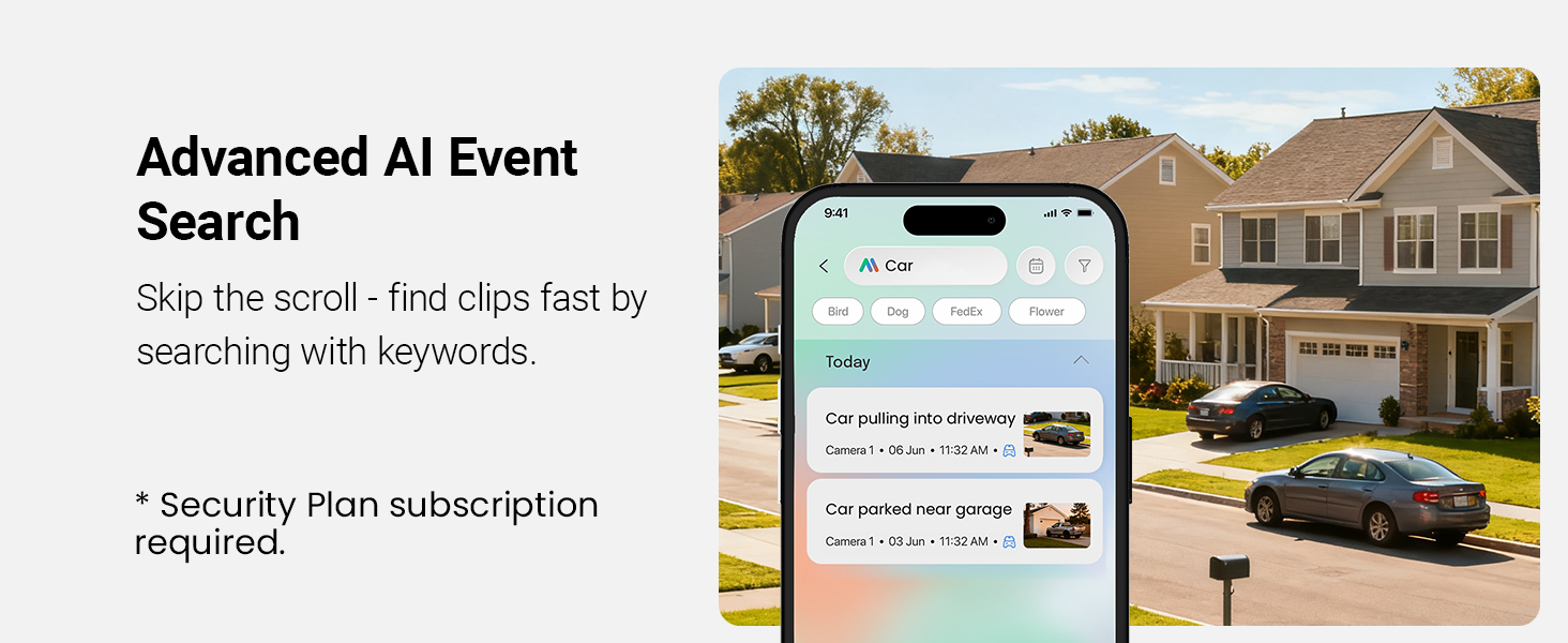 Advanced AI Event Search