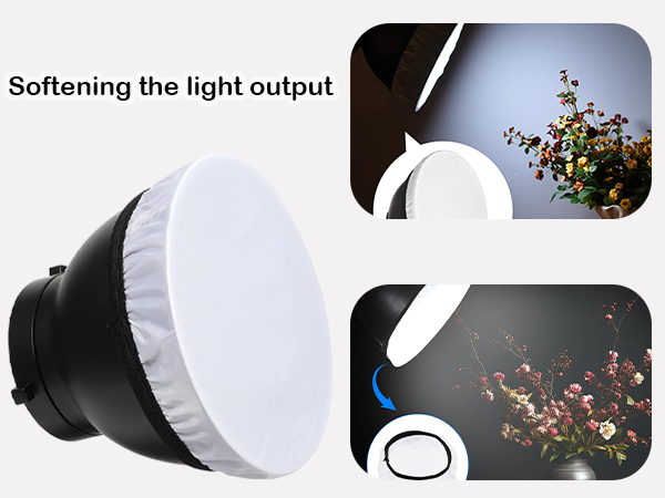 7&amp;#34; Standard Reflector Lamp Shade Dish Diffuser with 60° Honeycomb Grid