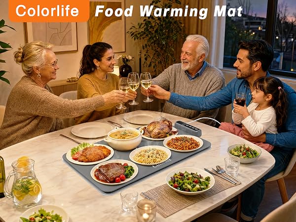 Colorlife Warming Mat for Food