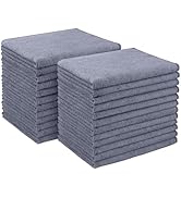 AIDEA Microfiber Cleaning Cloth 24 Pack, Microfiber Towels for Cars, Soft &amp; Absorbent Cleaning Ra...