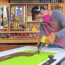 removing paint with the ht1000 heat gun