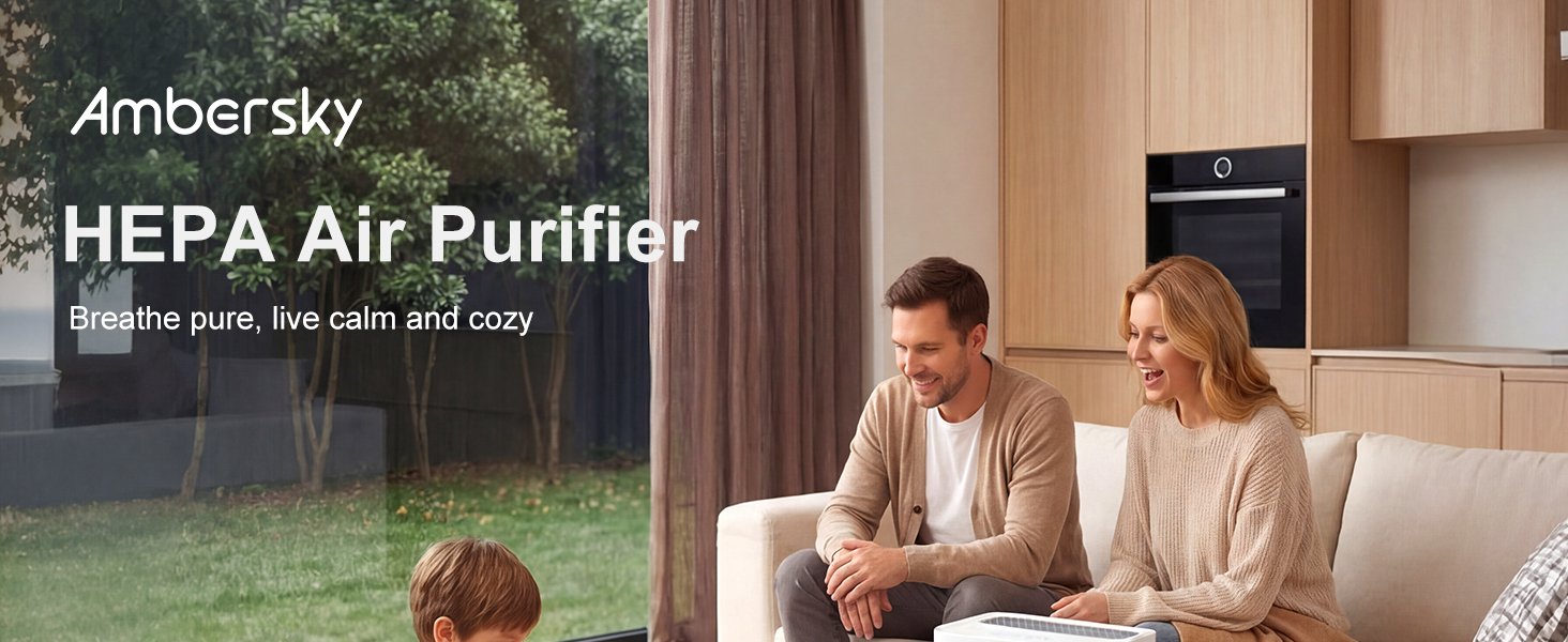 Ambersky HEPA Air Purifier for Home