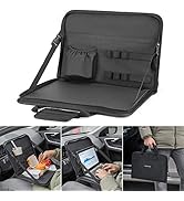 JOYTUTUS Steering Wheel Tray, Back Seat Headrest Tray for Eating Food and Drink, Work Table for W...