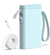 TYPONOS P21 Label Maker Machine with Tape, Bluetooth Label Printer Thermal Mini Label Makers with...