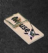 MouseX Wood Traps (Pack of 48) for Rats, Mice &amp; Rodents. EcoClear Products 620306