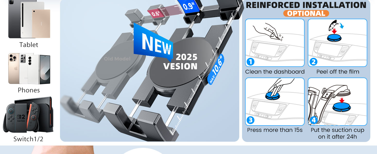 222 Tablet holder for car