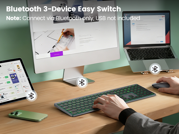 Bluetooth 3-Device Easy Switch