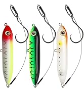 Dovesun Catfish Rigs Catfish Tackle with Catfish Rattling Line Float Santee Rig with Circle Hooks...