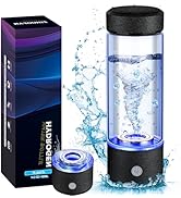 2025 New Hydrogen Water Generator Bottles, Portable Hydrogenated Water Bottle with SPE PEM Techno...