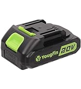 Yougfin Power Tool, 2.0 Ah Lithium-ion Battery