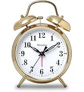 Westclox Big Ben Twin Bell Alarm Clock | Loud Alarm Clock for Heavy Sleepers | Battery Operated C...