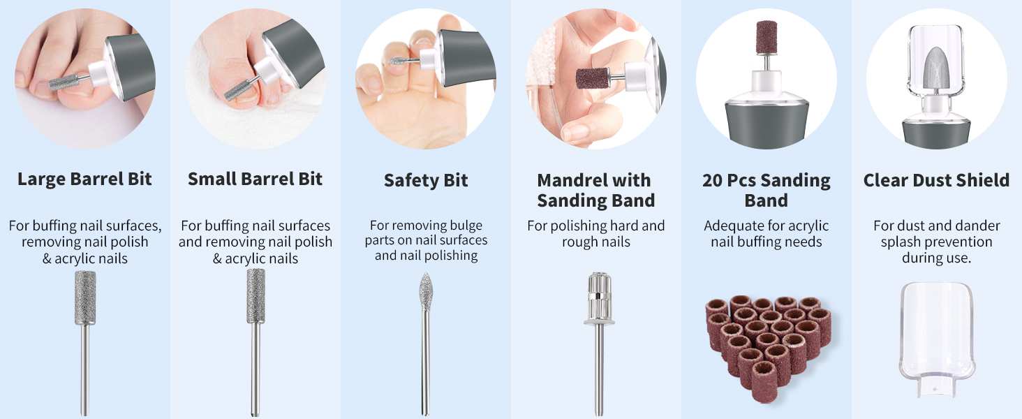 VFD nail drill