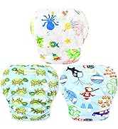 wegreeco Baby &amp; Toddler Snap One Size Adjustable Reusable Baby Swim Diaper (Diving, Ocean, Turtle...