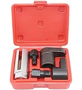 5 PCS Automotive O2 Oxygen Sensor Socket Offset Wrench Remover Tool and Thread Chaser Tool