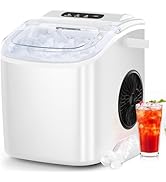 COWSAR Ice Maker Countertop, Portable Ice Machine with Self-Cleaning, 26.5lbs/24Hrs, 9 Bullet Ice...