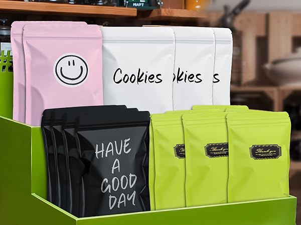 resealable bags