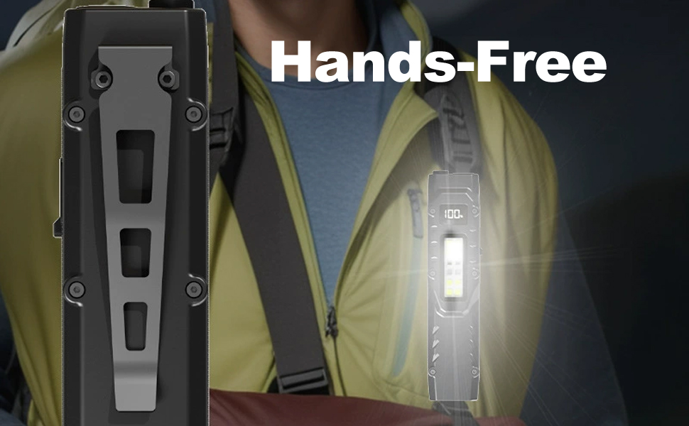 flashlight with clip