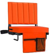 Folding Stadium Chair with Shoulder Strap