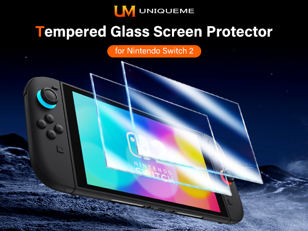 Tempered Glass Screen Protector for Nintendo Switch 2