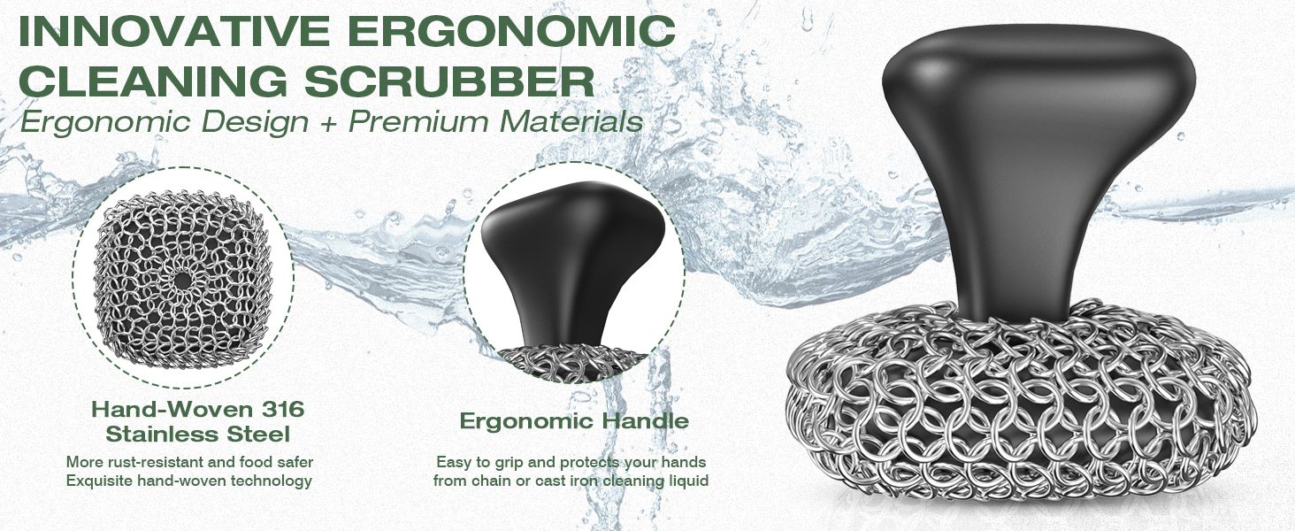 Cast Iron Scrubber