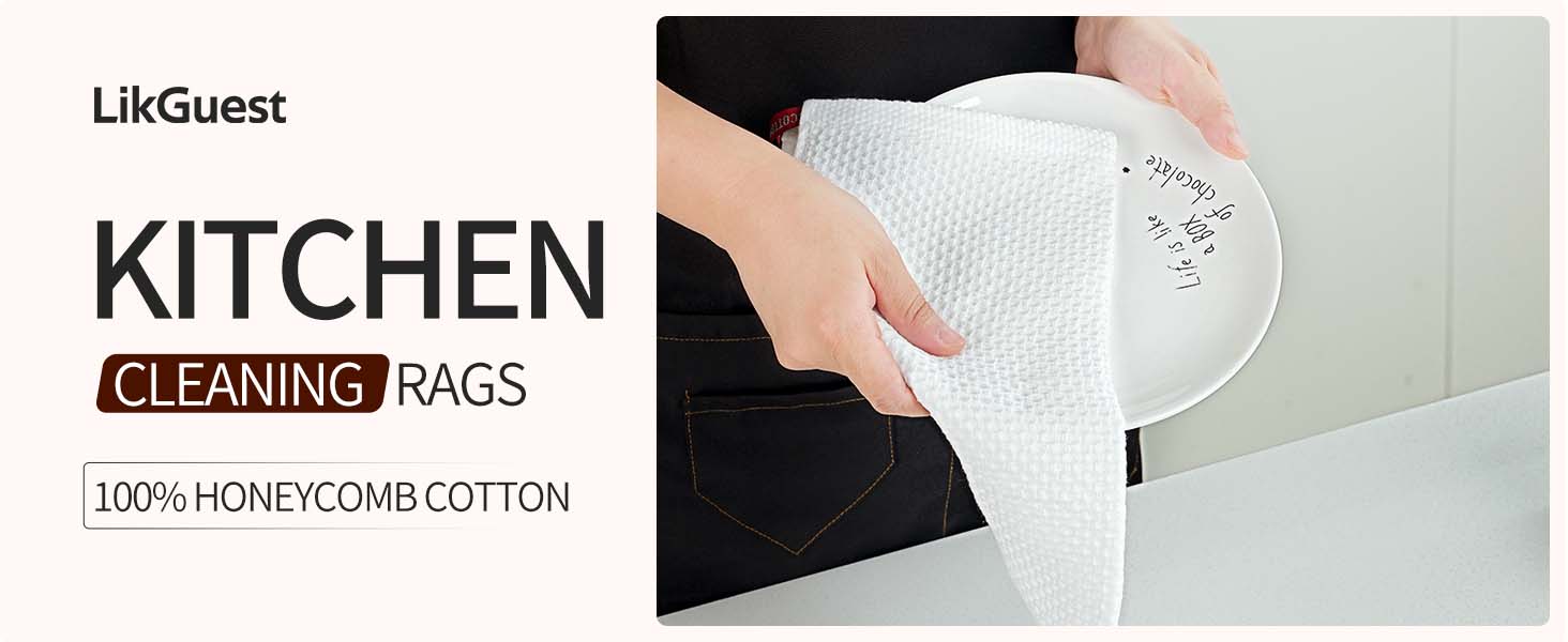 Cotton Kitchen Dish Cloths