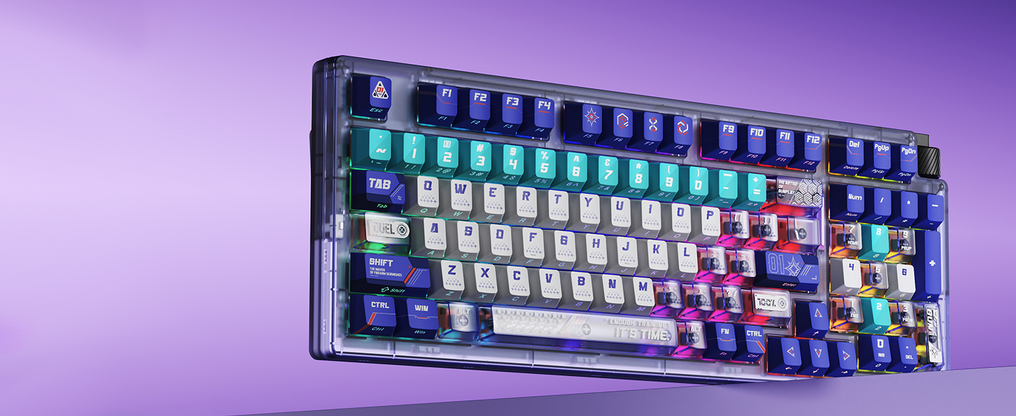 TRANSLUCENT KEYCAPS