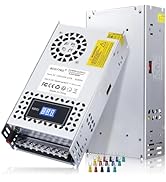 BOSYTRO 24V Switching Power Supply,Adjustable DC Power Voltage Converter AC110V/220V to DC 0-24V ...