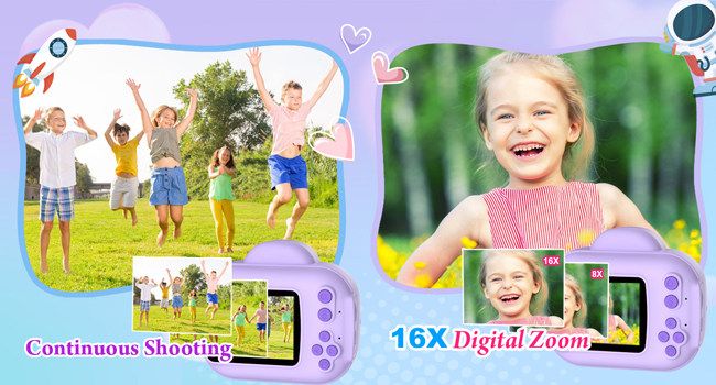 kids camera instant print